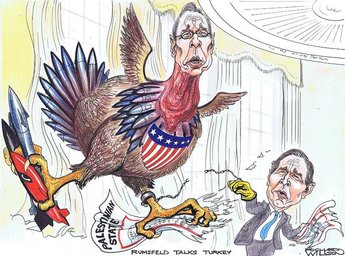 Rumsfeld talks Turkey
