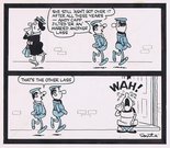 She still 'asn't got over it after all these years - Andy Capp jilted 'er an' married another lass... Image.