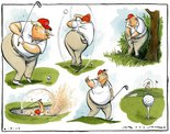 SOLD Trump Golfing vacation Image.