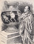 Meditation on a Grecian Urn. Signor Mussolini. "Ah, we manage these things better in Rome." Image.