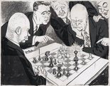 "The Russians are probably the best chess players in the world."  - from the Prime Minister's Guildhall speech. Image.
