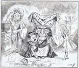 ALICE AT LAMBETH The Duchess, the Baby and the Cook (With apologies to Sir John Tenniel) Image.