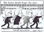 The Tories should forget the past... Image.