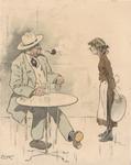 "The Manageress is very sorry. She mistook the salad oil for whisky but she doesn't suppose you'll notice much difference." "The Manageress is very sorry. She mistook the salad oil for whisky but she doesn't suppose you'll notice much difference."