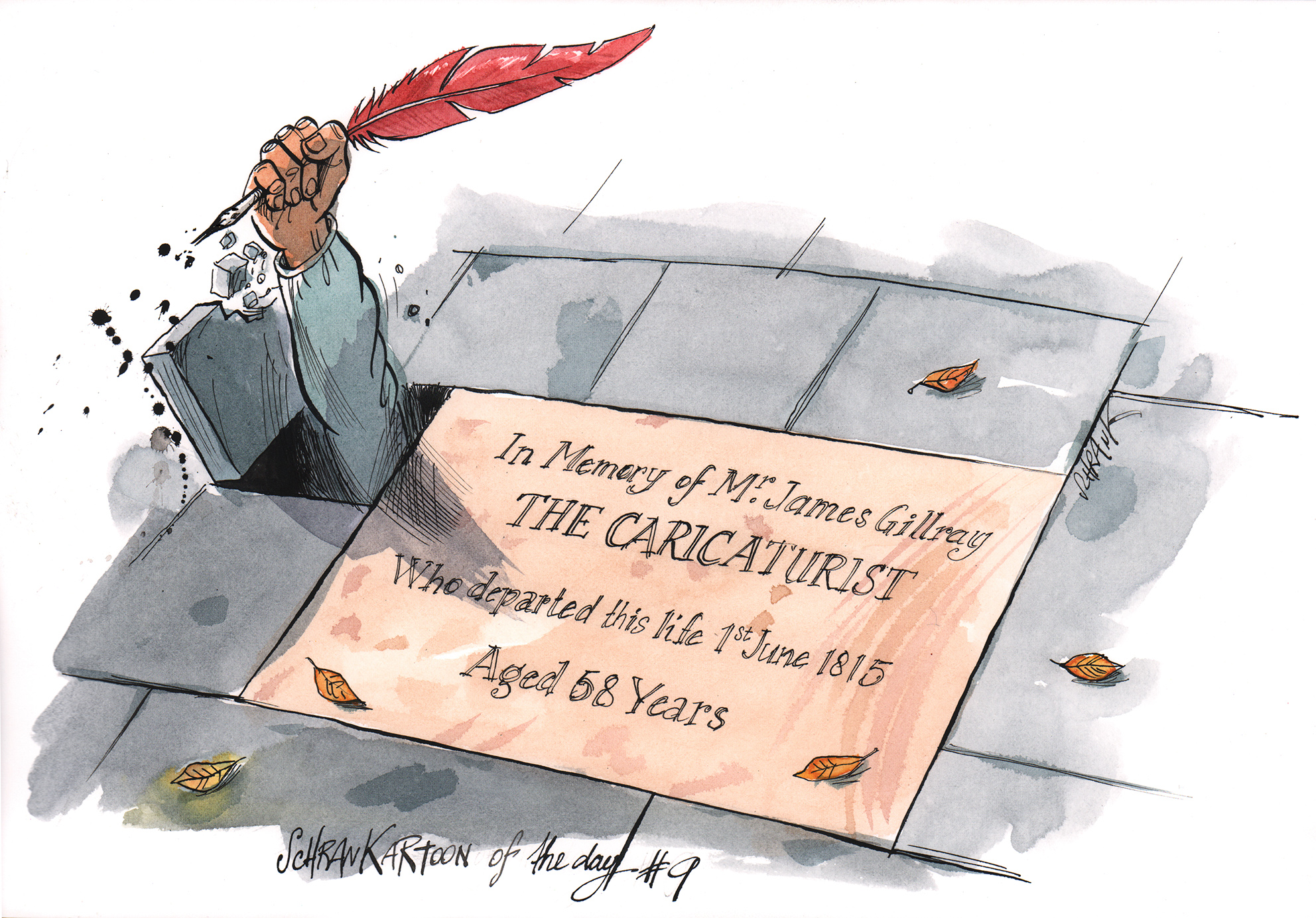 Peter Schrank's tribute to the Gillray Gravestone C3C9B0DD-2893-4E8F-9A0B-204B678F9B33.jpeg