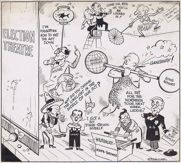 George Butterworth original cartoon