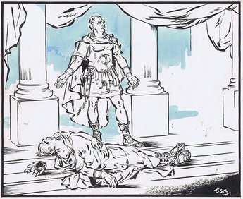 [Julius Caesar is at the Old Vic tonight.]