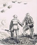 Vive L'Entente "I think our fathers fought together." Image.