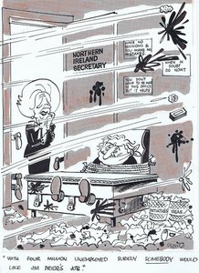 "with four million unemployed surely somebody would like Jim Prior's job."