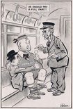He should pay a full fare! Image.
