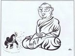 METEMPSYCOSE: "U Thant - Pour te punir je te ferai renaitre en mouvik." Image.