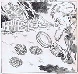 Examining the fingerprint! Image.