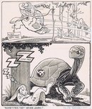 'SOMETIMES THEY NEVER LEARN!' Image.