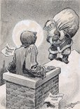 "This chimney is taken!" Image.