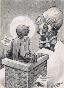 "This chimney is taken!"