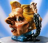 Margaret Thatcher Spitting Image toby jug Image.