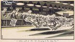 "I reckon some of his lot are going to the dogs, too." Image.