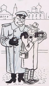 "Ready for a new roll of film Tovarich?"