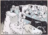 IT IS THE OPPOSITION'S JOB TO OPPOSE. "Funny thing about these cannon balls - THEY MELT!" Image.