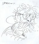 John Jensen self-caricature Image.
