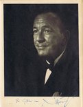 Noel Coward signed photograph Image.