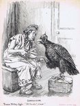 Germanicure. Prussian military eagle. "Not too short, please." [In defiance of the Peace Treaty Germany is maintaining 700,000 men under arms.] Image.