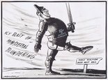 Menzies' militant front Image.