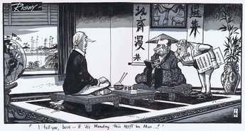 "I tell you, boss - if it's Monday this MUST be Mao...."