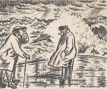 Maybe it 'aint no good for Hitler's invasion plans - maybe it 'aint no good for me crab-pots, either!