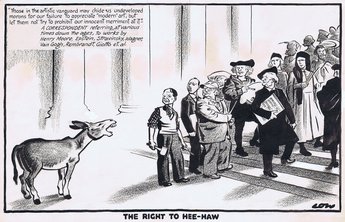 The right to hee-haw