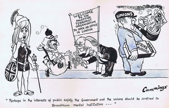 "Perhaps, in the interests of public safety, the Government and the unions should be confined to Broadmoor mental institution..."