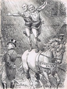 TEAM WORK 'With Mr Punch's renewed compliments to "Mac and Simon, in their Refined Equestrian Act"'  