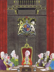 "All of them, I think we're agreed. We leave liquor alone and go for tea. After all, who's going to object to a few pennies taxation on tea."