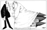 "Allah praise your decision to stop giving jets to Israel... Nasser too." Image.