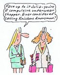 Face up to it Julia - you're a compulsive underwear shopper. Ever considered calling knickers anonymous? Image.