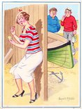 “Paint won’t do her no good, Bill, unless we scrape her bottom first!” Image.