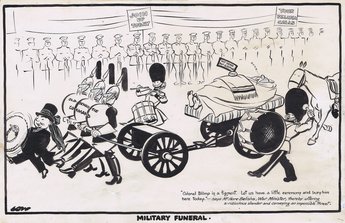 Military Funeral.