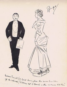 Nervous Pianist (to great tenor, whose three encores have taken up the interval)  "O please Ms O'Domal is the audience still there" 