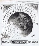 Travel Underground by sewer Image.