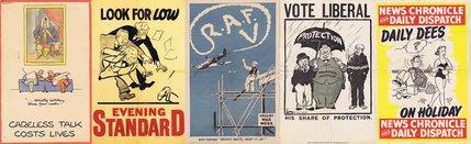 Political and War-Time Posters Image.