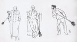 Victorian Street cleaners Image.