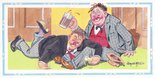 “I like thish pub - I vote we send back for our beds!" Image.