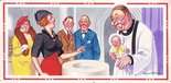 “Well, my dear, and what are you going to call your little one?” “Who are you calling ‘my dear?’ Miss Jones to you, please!” Image.