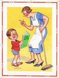 “Never mind what the book says I say the stork brings ‘em” Image.