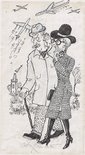 "I only said I thought the ideal solution would be to sink Peter Masefield in the Thames Estuary and use him as a landing-strip!!" Image.