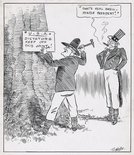 SIGN OF THE TIMES: President Roosevelt, in his message to Congress, spoke of the necessity to ensure adequate defence against storms from abroad which challenge America's democratic ideals. Image.