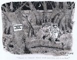 "There's a rumour these woods have been sold to an Arab." Image.