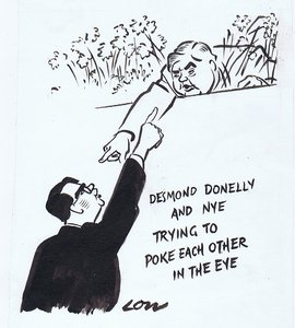 Nye Bevan and Desmond Donelly