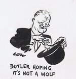 Butler hoping it's not a wolf Image.