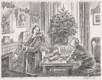 Let's hope this will be the last time i shall have to be Mother Christmas.